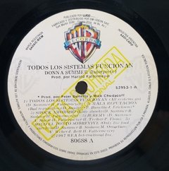 Vinilo Lp Donna Summer Todos Los Sistemas Funcionan 1987 Arg - BAYIYO RECORDS