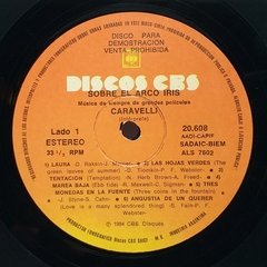 Vinilo Lp - Caravelli - Sobre El Arco Iris 1984 Argentina - BAYIYO RECORDS