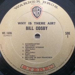 Vinilo Bill Cosby Why Is There Air? Lp Usa 1965 en internet