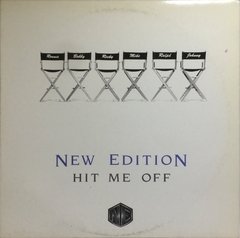 Vinilo Maxi - New Edition - Hit Me Off 1996 Italia