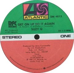 Vinilo Maxi - Suzy Q - Get On Do It Again 1981 Usa