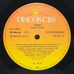 Vinilo Lp Judas Priest - Turbo 1986 Brasil - tienda online