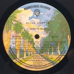 Vinilo Lp - Alice Cooper - Goes To Hell 1976 brasil - tienda online