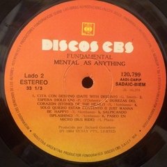 Vinilo Mental As Anything Fundamental Lp Argentina 1984 - BAYIYO RECORDS