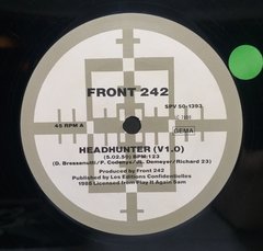 Vinilo Maxi - Front 242 - Headhunter 1988 Aleman - BAYIYO RECORDS