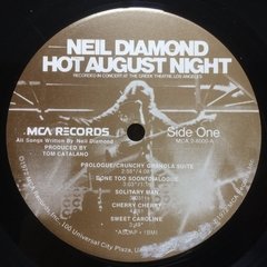 Imagen de Vinilo Neil Diamond Hot August Night Lp Doble Usa 1972