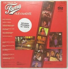 Vinilo Soundtrack Nuevamente Los Chicos De Fama 1983 Arg - comprar online