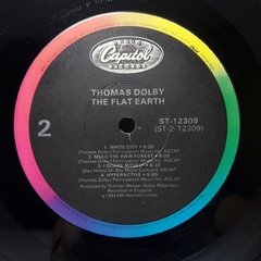 Vinilo Thomas Dolby The Flat Earth Lp Canada 1984 Con Insert - tienda online