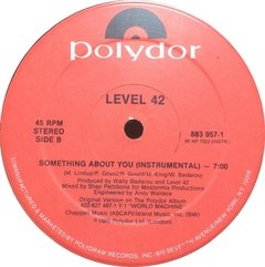 Vinilo Maxi Level 42 Something About You ( Remix ) Pettibone