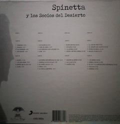 Vinilo Spinetta Y Los Socios Del Desierto 4 Lp Deluxe Ed - comprar online