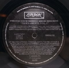 Vinilo Lp - Varios - Tiernamente Vol 1 Argentina 1982 - tienda online