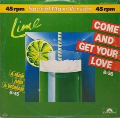 Vinilo Maxi - Lime - Come And Get Your Love 1982 Aleman