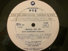 Vinilo John Schroeder Witchi-tai-to Lp Argentina 1971 Promo en internet