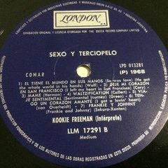 Vinilo Kookie Freeman Sexo Y Terciopelo Lp Argentina 1968 - BAYIYO RECORDS