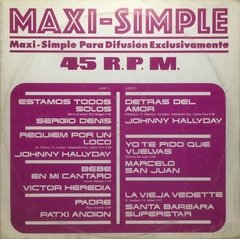 Vinilo Compilado Varios - Maxi-simple 45 Rpm 1982 Arg (201)