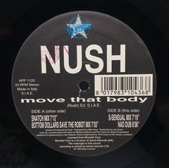 Vinilo Maxi - Nush - Move That Body 1995 Italia en internet