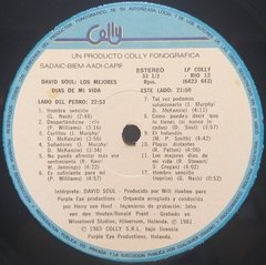 Vinilo Lp - David Soul - Los Mejores Dias De Mi Vida 1981 - BAYIYO RECORDS