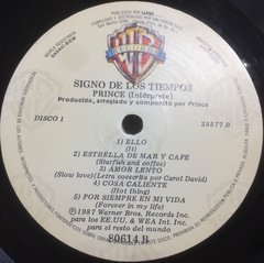 Vinilo Lp - Prince - Sign O The Times 1888 Argentina