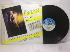 Vinilo Brian Ice Talking To The Night Maxi Aleman 1985 7p en internet