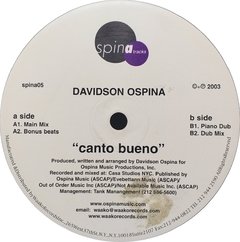 Vinilo Maxi - Davidson Ospina - Canto Bueno 2003 Usa - comprar online