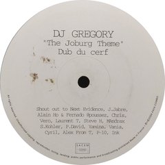 Vinilo Maxi - Dj Gregory - The Joburg Theme 2004 Francia