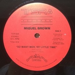 Miquel Brown - So Many Men - So Little Time Vinilo Maxi 1983 - comprar online