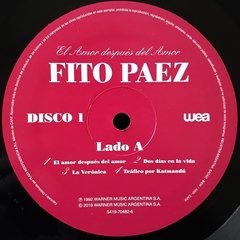 Vinilo Lp Fito Páez - El Amor Después Del Amor Doble Nuevo en internet