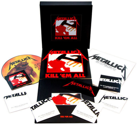 Box Set Metallica - Kill 'em All Deluxe Edition 3lp+5cd+dvd