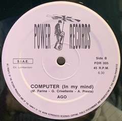 Vinilo Ago Computer Maxi Italia 1986 Bayiyo Records - BAYIYO RECORDS