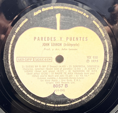 Vinilo Lp John Lennon - Paredes Y Puentes 1975 Argentina - BAYIYO RECORDS
