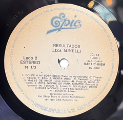 Vinilo Lp Liza Minelli - Results 1989 Argentina - BAYIYO RECORDS
