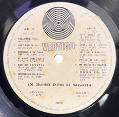 Vinilo Lp Nazareth - Los Grandes Exitos De Nazareth 1976 Arg en internet