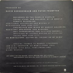 Vinilo Lp Peter Frampton - Breaking All The Rules 1981 Usa - BAYIYO RECORDS