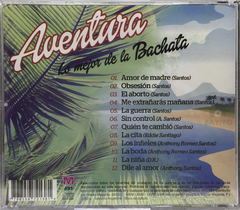 Cd Aventura - Lo Mejor De La Bachata Nuevo Bayiyo Records en internet