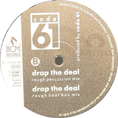 Vinilo Maxi Code 61 - Drop The Deal 1988 Germany - BAYIYO RECORDS