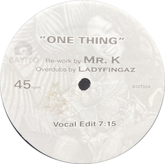 Vinilo Maxi Amerie - One Thing (re-worked By Mr. K) 2005 Us