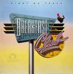 Vinilo Maxi Breakfast Club - Right On Track 1987 Europe
