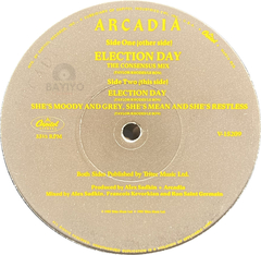 Vinilo Maxi Arcadia Election Day 1985 Usa en internet