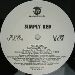 Vinilo Maxi Simply Red - Fairground 1995 Usa - comprar online