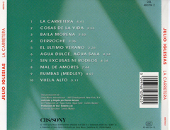 Cd Julio Iglesias - La Carretera Nuevo Bayiyo Records - comprar online