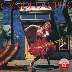 Vinilo Cyndi Lauper - She's So Unusual Lp Color Rojo Nuevo