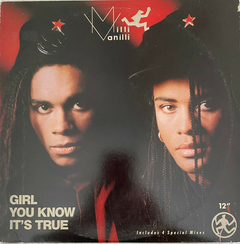Vinilo Maxi Milli Vanilli - Girl You Know It's True 1988 Us