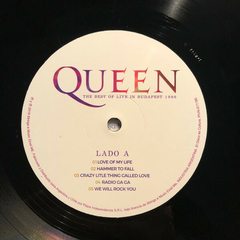 Vinilo Lp Queen - The Best Of Live In Budapest 1986 Nuevo en internet