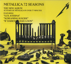 Cd Metallica - 72 Seasons Nuevo Bayiyo Records