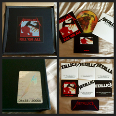 Box Set Metallica - Kill 'em All Deluxe Edition 3lp+5cd+dvd - BAYIYO RECORDS