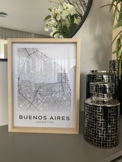 Mapa Buenos Aires - comprar online