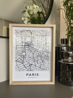 Mapa Paris