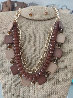 COLLAR MARRON SURTIDO - comprar online