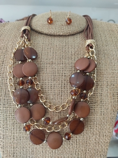 COLLAR MARRON SURTIDO