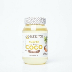 Aceite de coco Neutro god bless you en internet